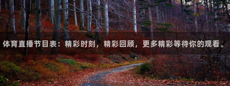 体育直播节目表：精彩时刻，精彩回顾，更多精彩等待你的观看。