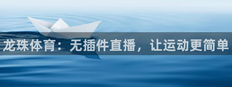 龙珠体育：无插件直播，让运动更简单