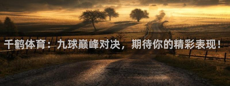 千鹤体育：九球巅峰对决，期待你的精彩表现！